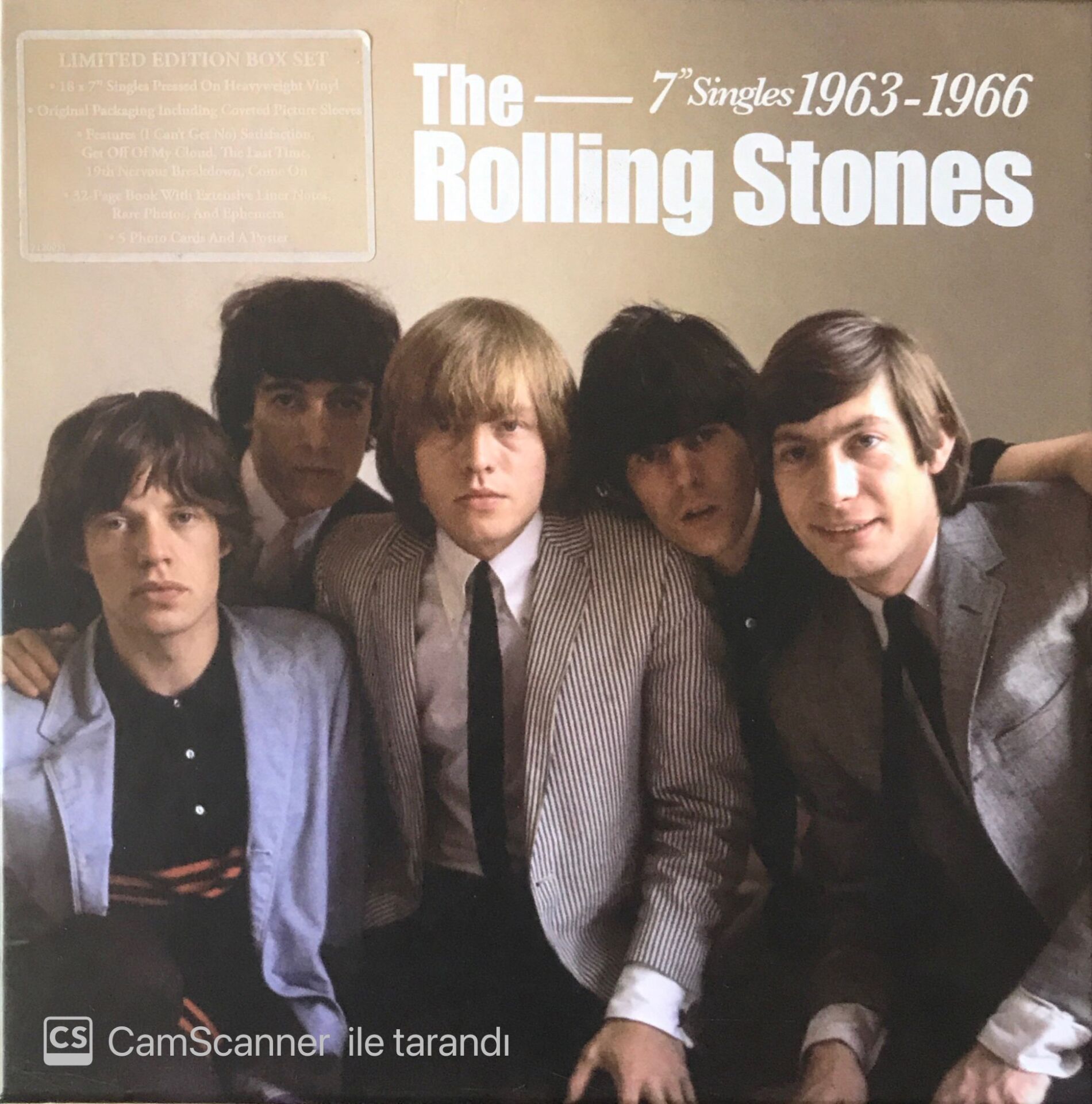 The Rolling Stones 7'' Singles 1963-1966 Box Set