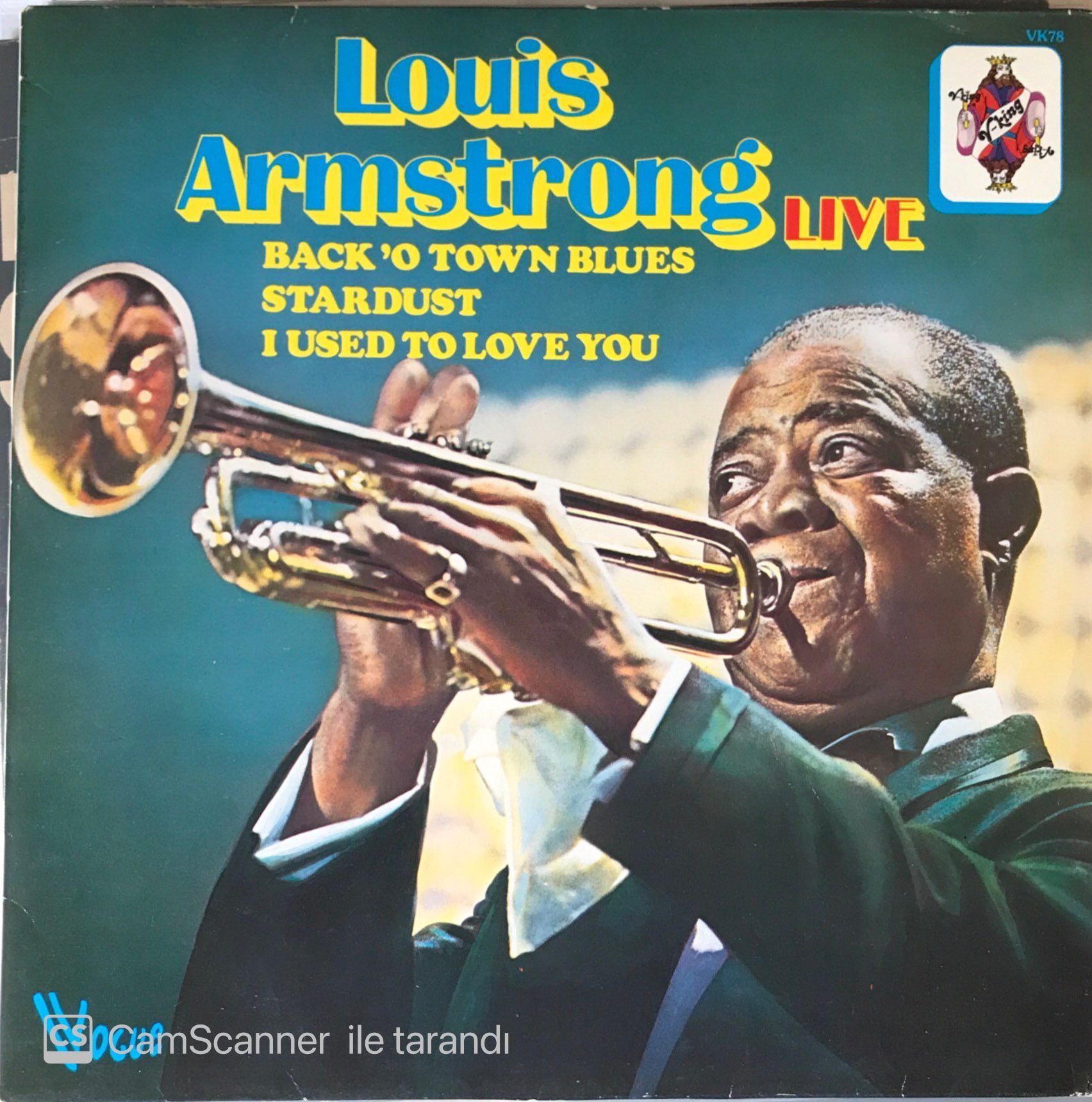 Louis Armstrong Live LP