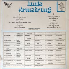 Louis Armstrong Live LP