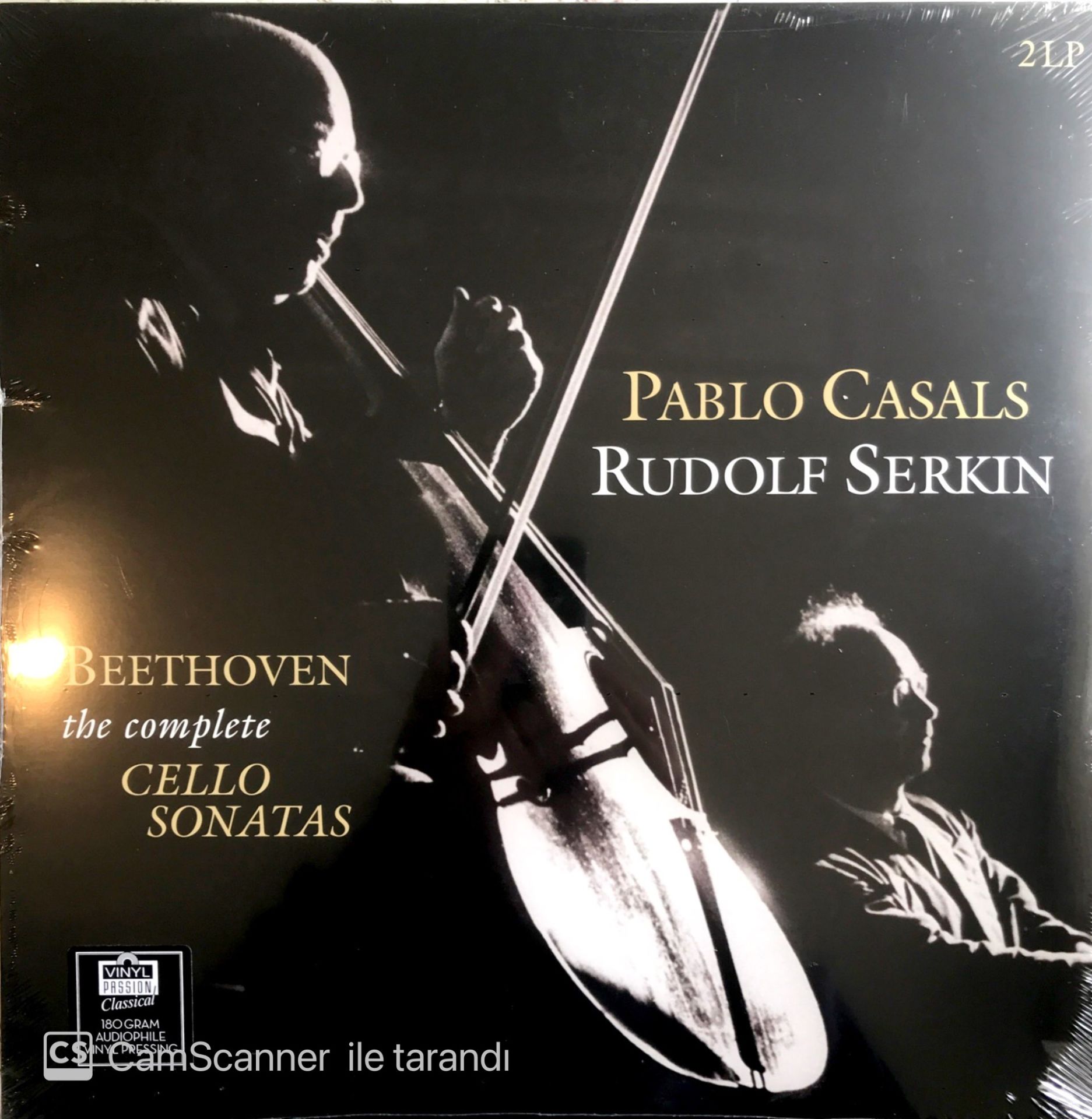 Pablo Casals Rudolf Serkin - Beethoven LP