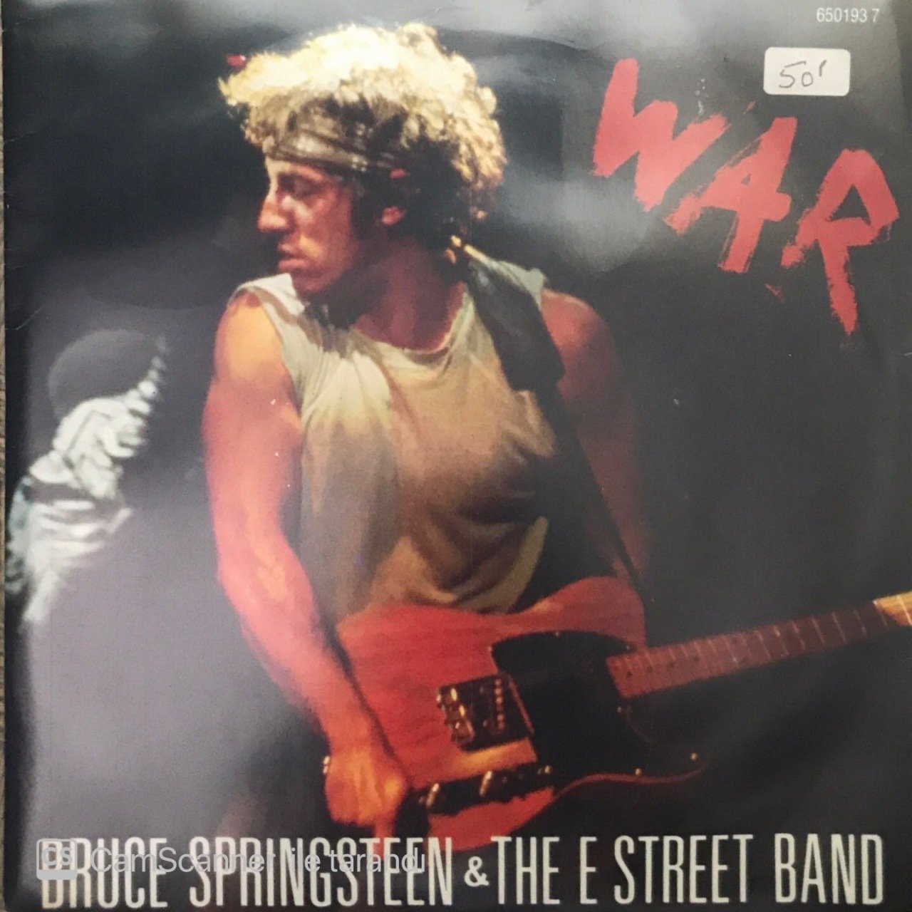 Bruce Springsteen & The E Street Band War 45lik