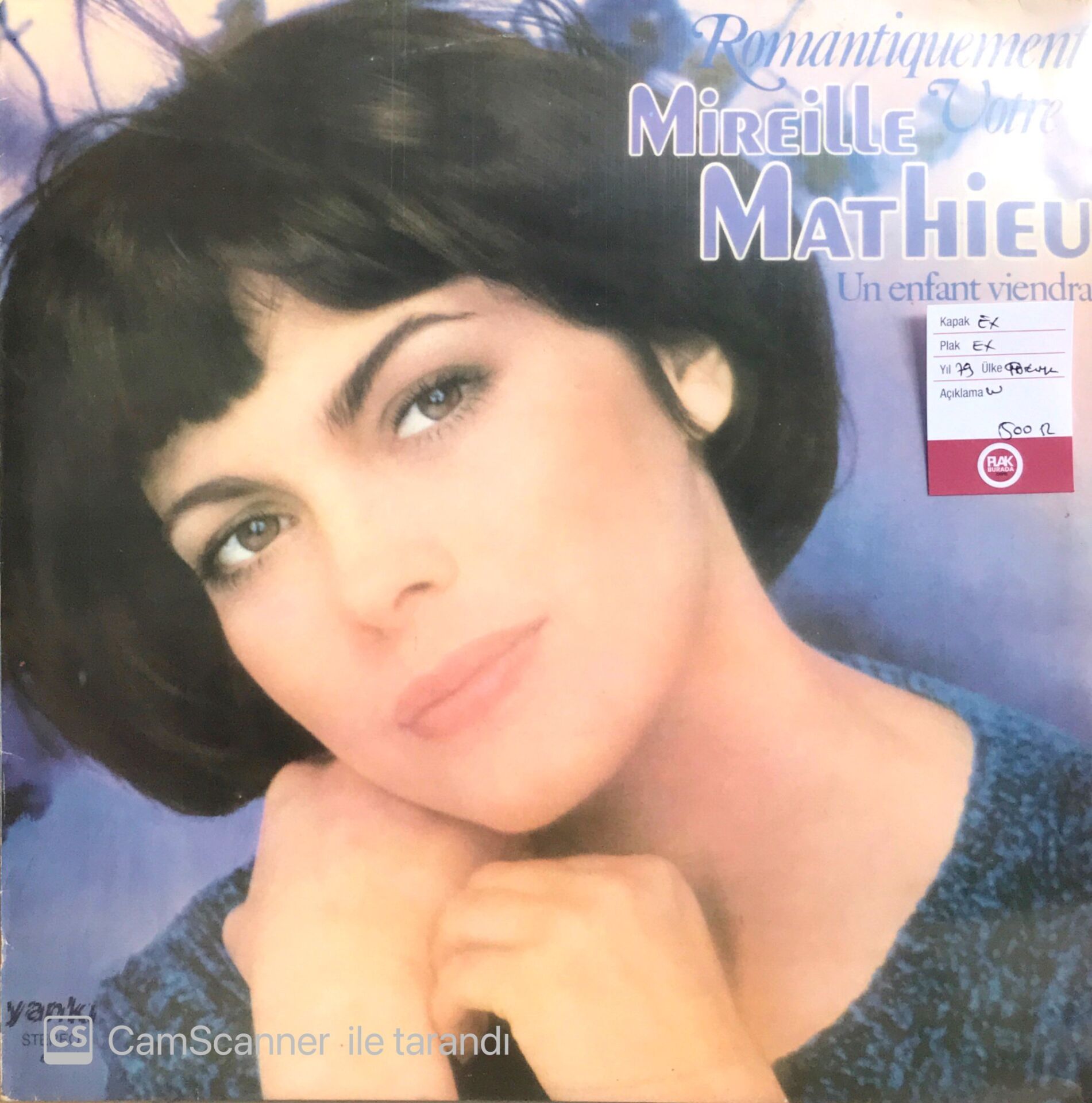 Mireille Mathieu / Romantiquement Votre LP