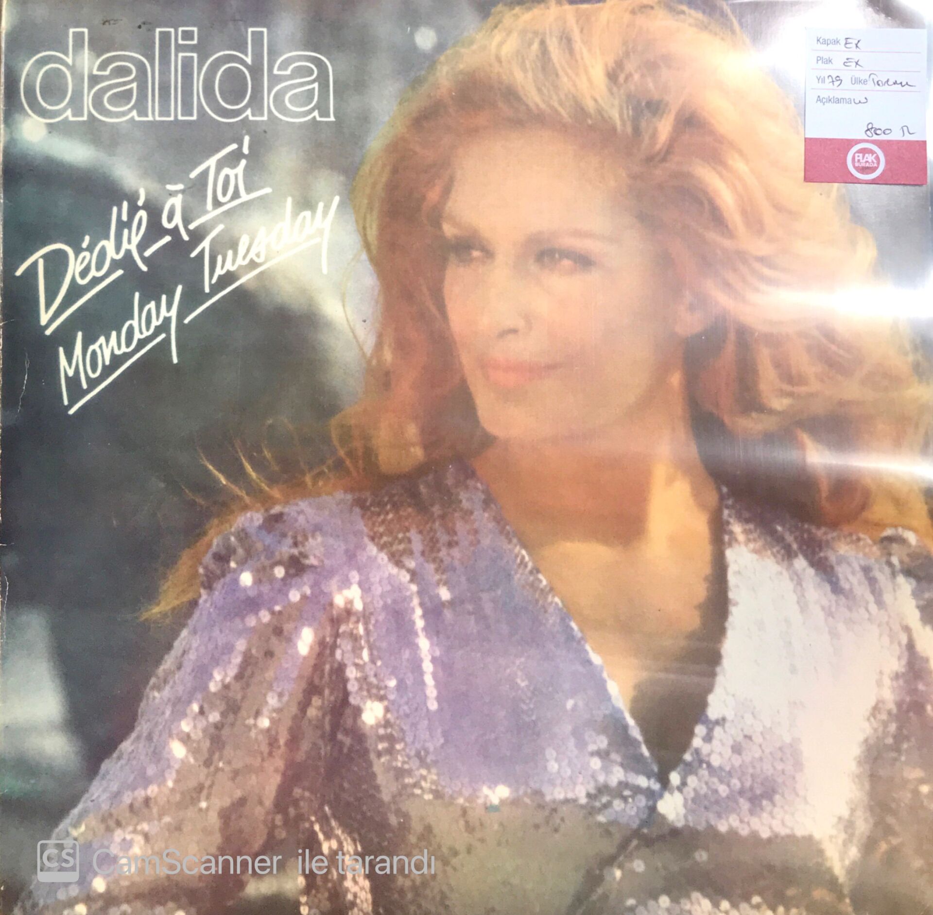 Dalida / Dedie A Toi LP