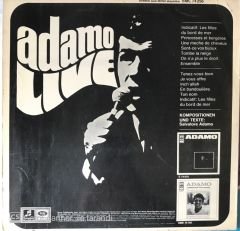 Adamo Live LP