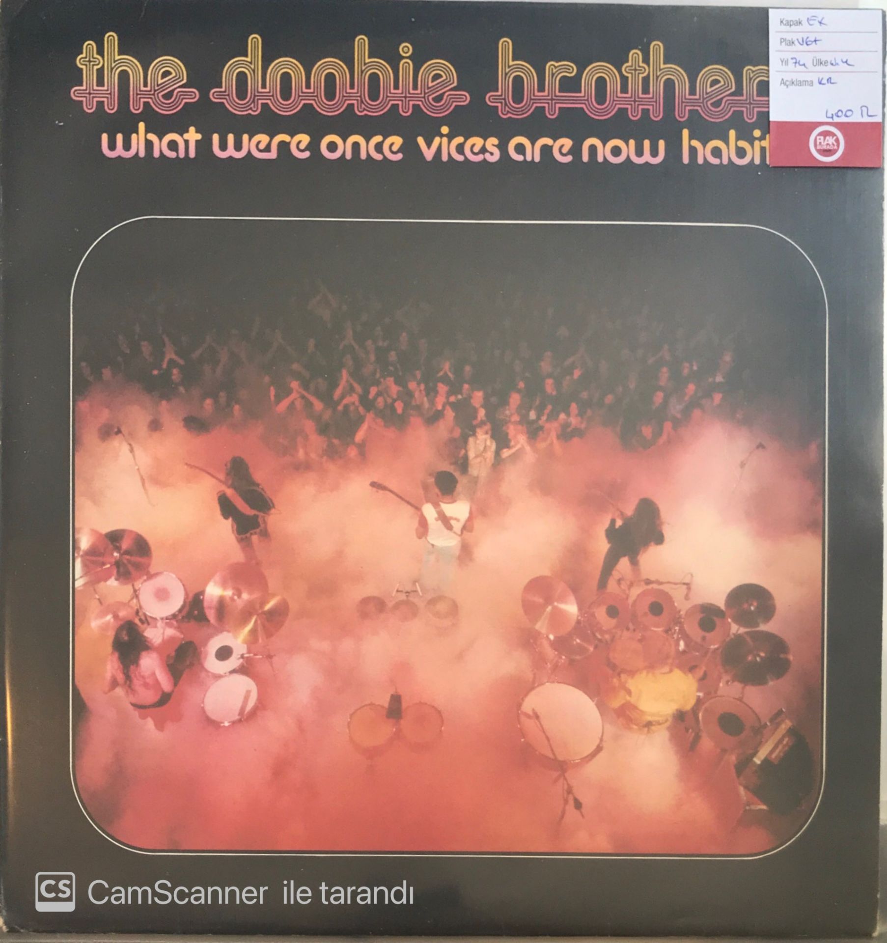 The Doobie Brothers - What Were Once Vices Are Now Habits LP
