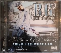 B.G.  Aka B. Gizzle - The Heart Of Tha Streetz  CD