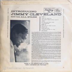 Introducing Jimmy Cleveland And His All Stars - LP