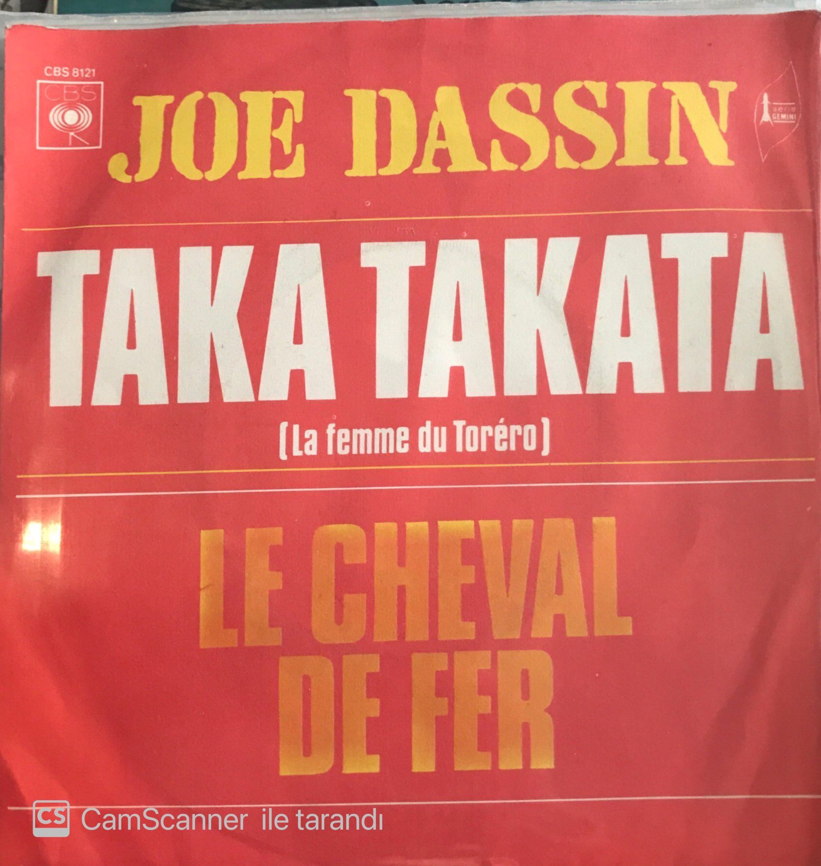 Joe Dassin Taka Takata  45lik