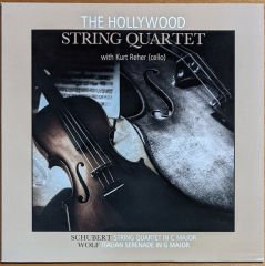 The Hollywood String Quartet, Kurt Reher - Franz Schubert, Hugo Wolf – String Quintet In C Major D956/op163 - ''Italian Serenade'' In G Major LP