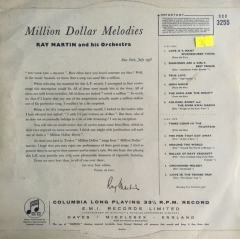 Ray Martin and His Orchestra Million Dollar Melodies LP