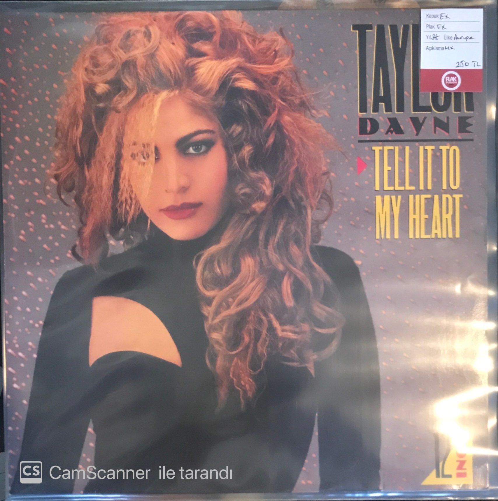 Taylor Dane - Tell It To My Heart  12'' Maxi Single
