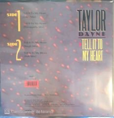 Taylor Dane - Tell It To My Heart  12'' Maxi Single