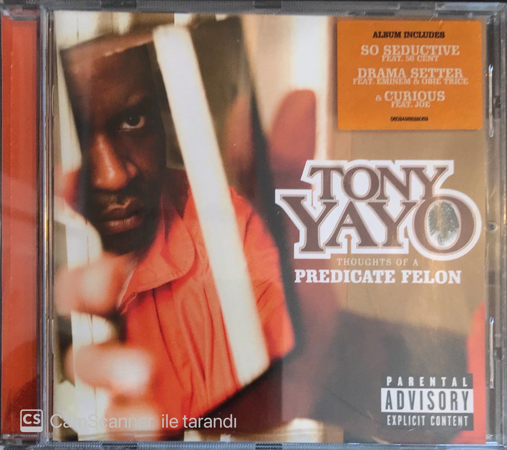 Tony Yayo - Thoughts Of A Predicate Felon CD