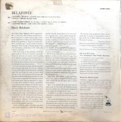 Harry Belafonte / Belafonte LP