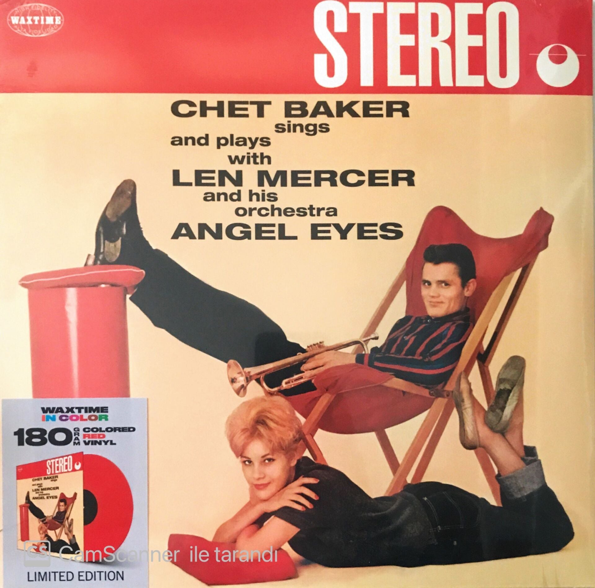 Chet Baker - Angel Eyes - LP