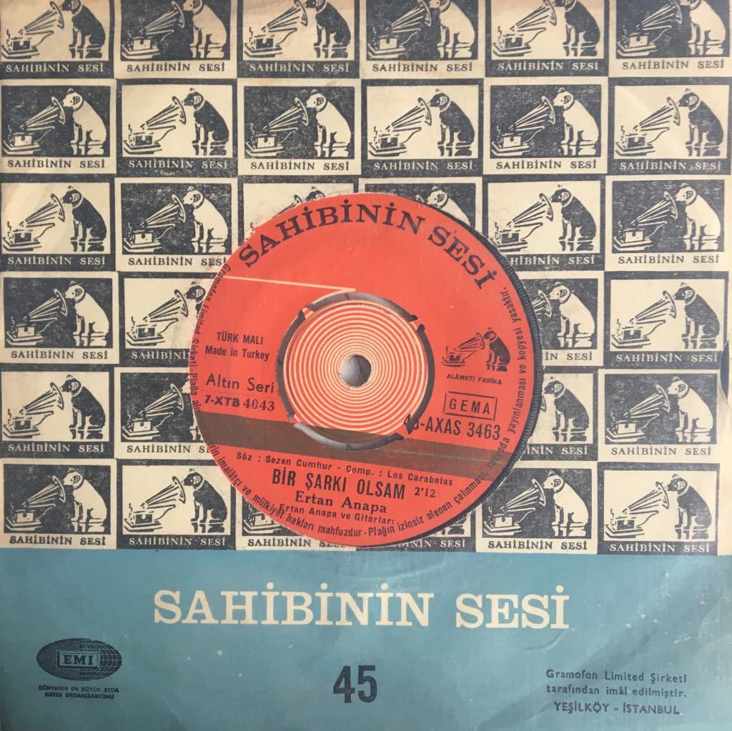 Ertan Anapa Bir Şarkı Olsam 45lik
