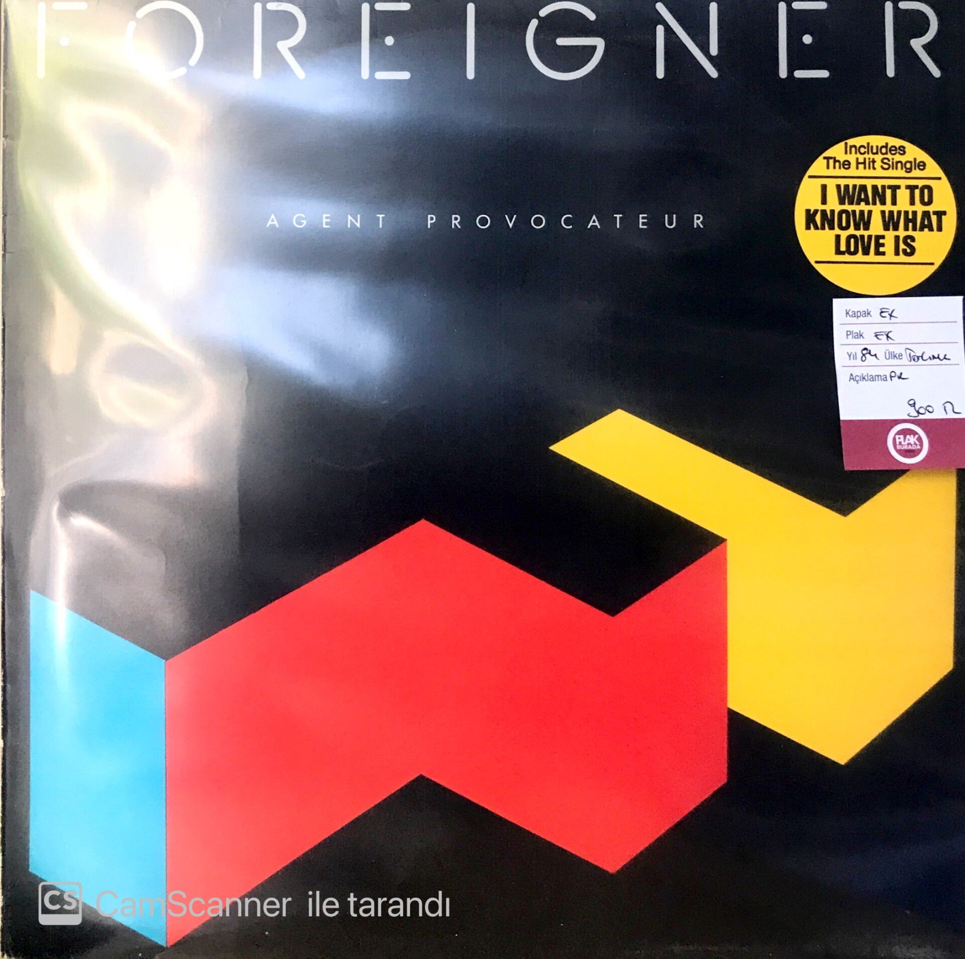 Foreigner / Agent Provocateur LP
