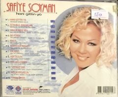 Safiye Soyman hani gittin ya CD