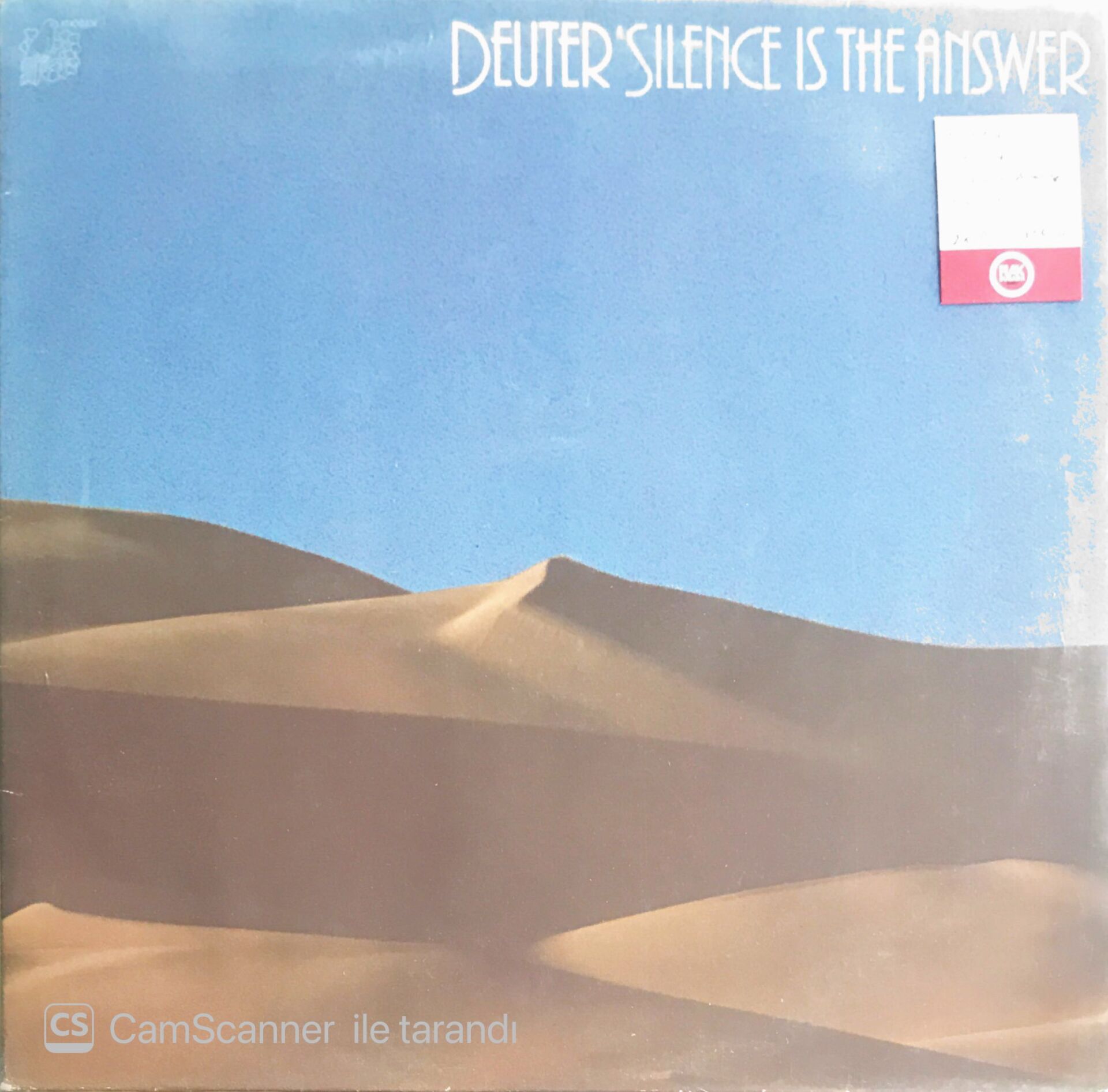 Deuter - Silence Is The Answer - Double LP
