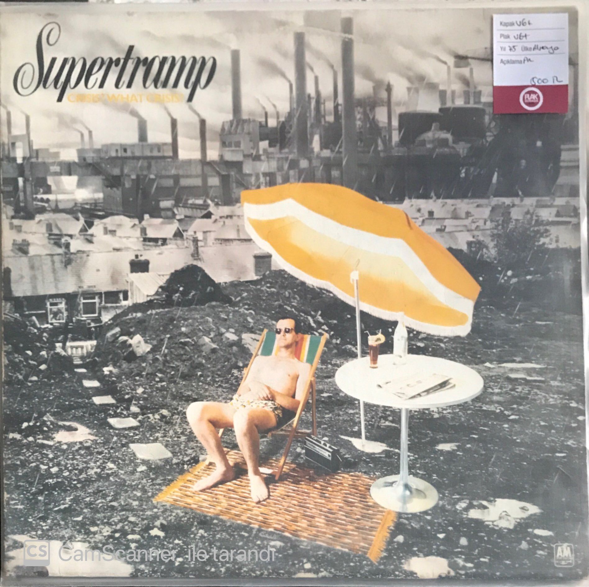 Supertramp - Crisis ? What Crisis ? LP