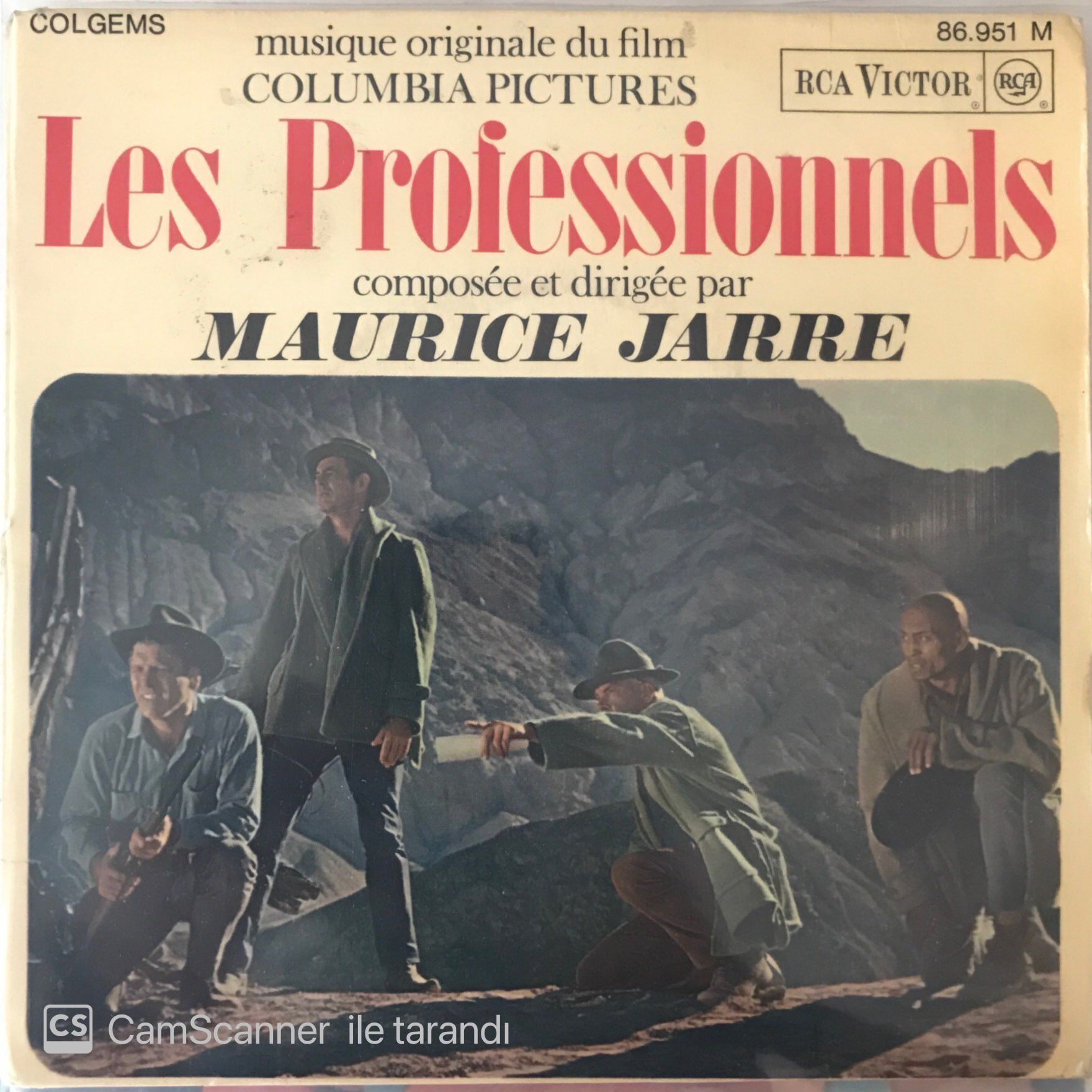 Maurice Jarre - Les Professionnels 45lik