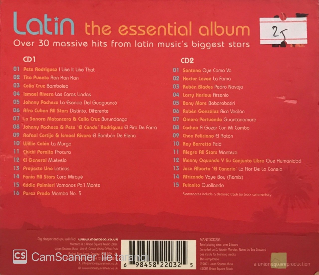 The Essential Album Latin 2 CD Plak Satın Al