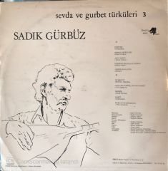 Sadık Gürbüz - Ölüm Adın Kalleş Olsun LP