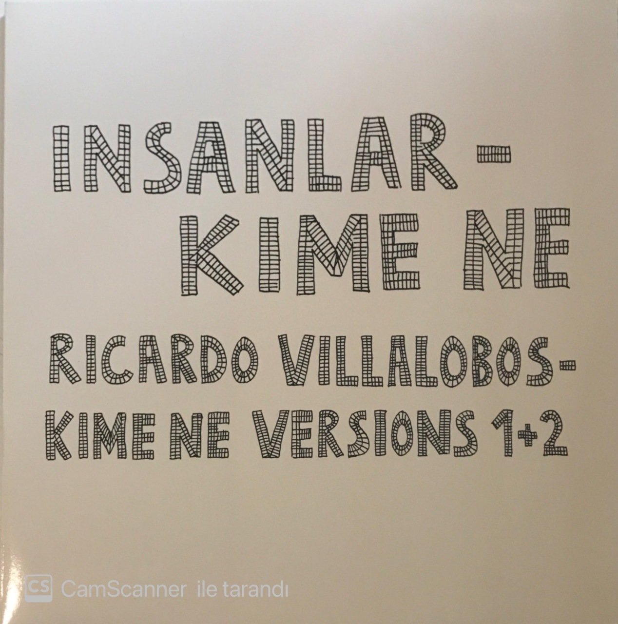İnsanlar Kime Ne Ricardo Villalobos - Kime Ne Versions 1+2 Double LP
