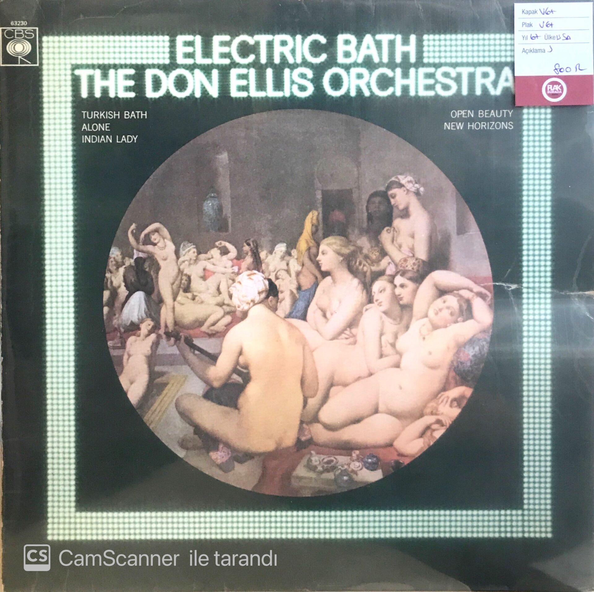 The Don Ellis Orchestra / Electric Bath LP
