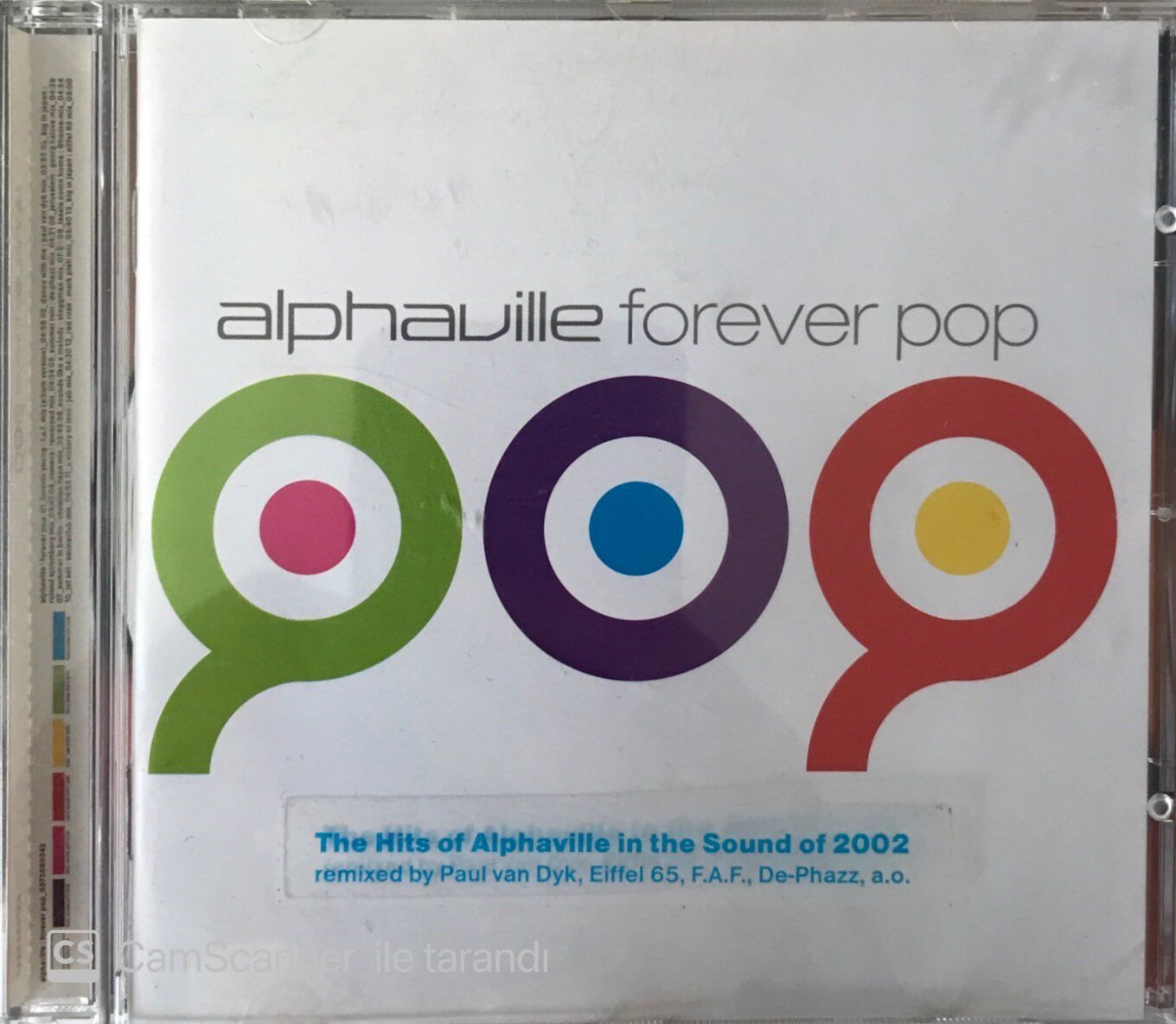 Alphaville Forever Pop CD