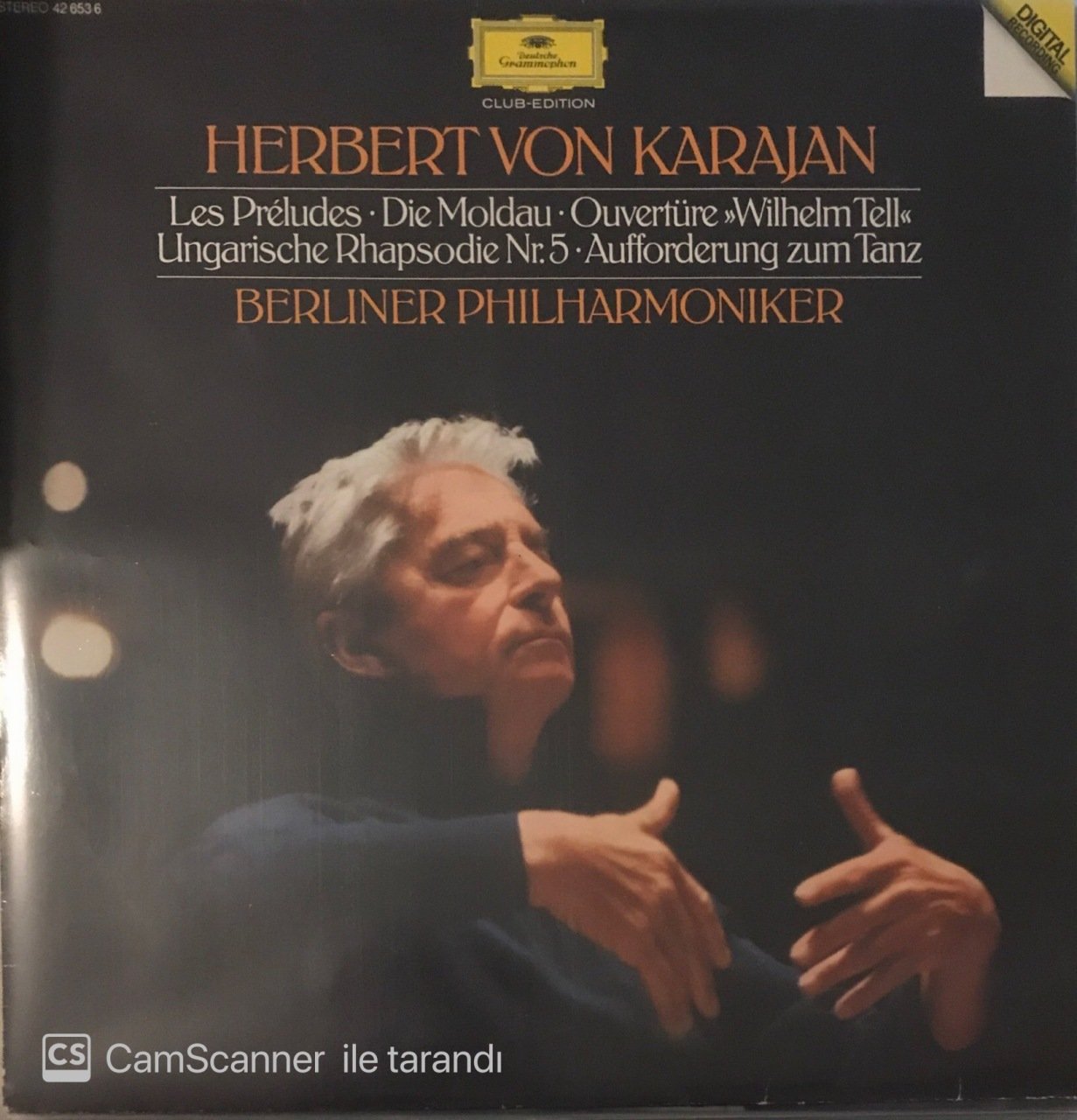 Herbert Von Karajan Berliner Philharmoniker LP