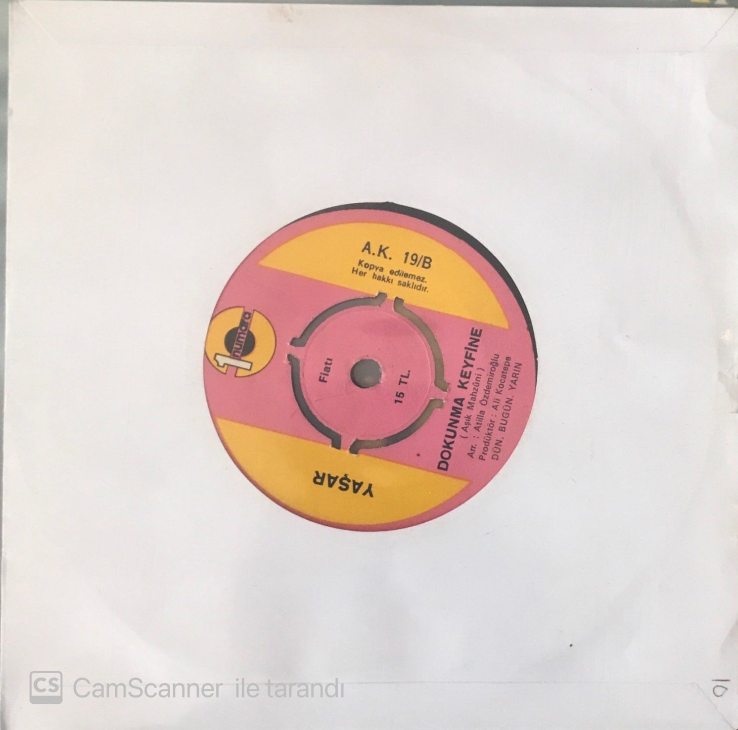 Yaşar - Sen Sen Sen 45lik