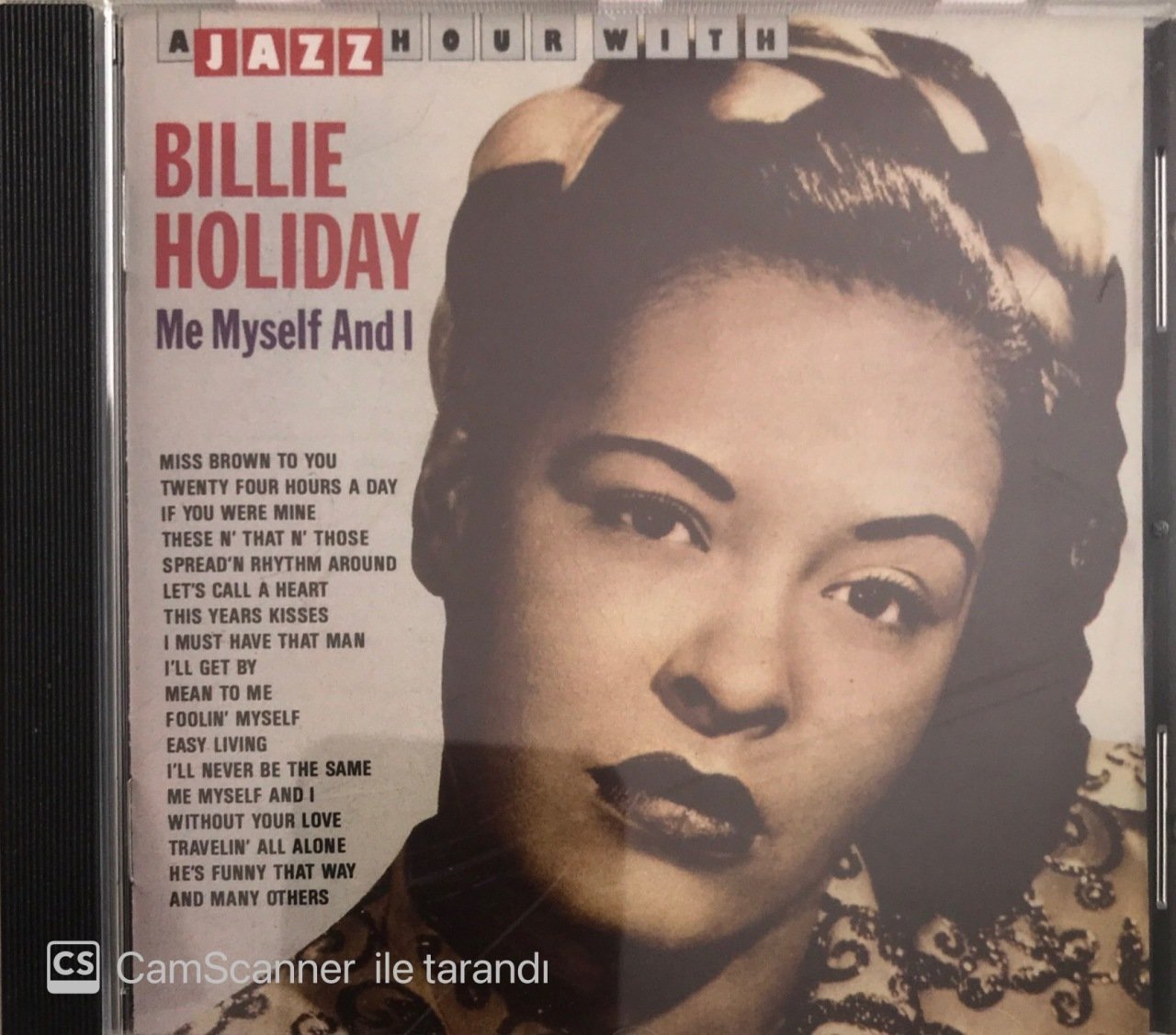 Billie Holiday Me Myself And I CD