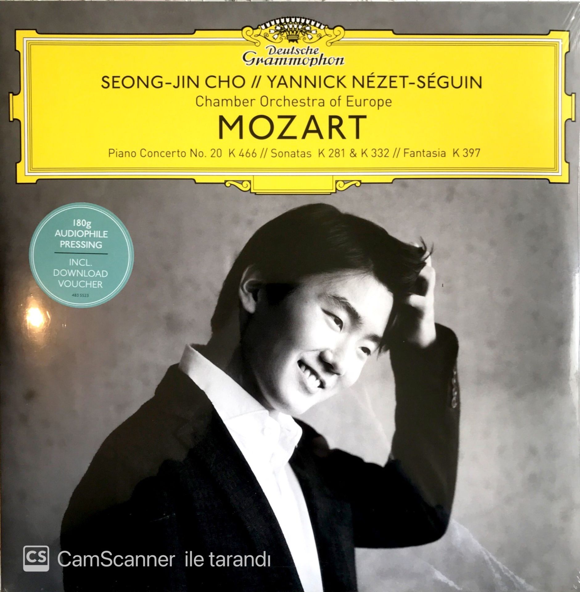Seong-Jin Cho / Yannick Nezet Seguin - Mozart LP