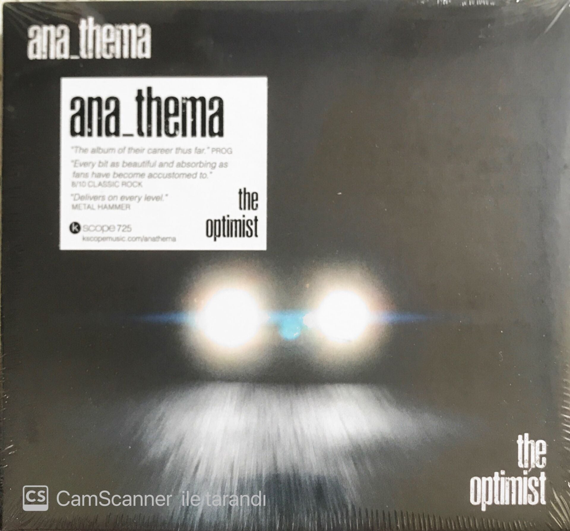 Anathema - The Optimist - CD
