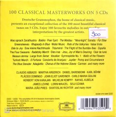 100 Classical Masterworks 5xCD