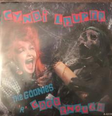 Cyndi Lauper The Goonies'r' Good Enough 45lik