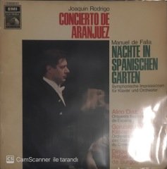 Joaquin Rodrigo Concierto De Aranjuez Manuel De Falla Nachte In Spanischen Garten LP