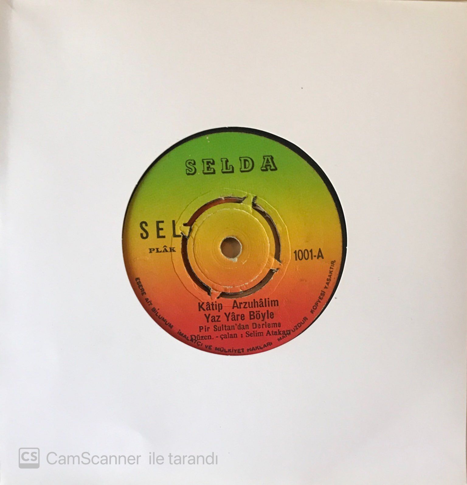 Selda Katip Arzuhalim Yaz Yare Böyle 45lik