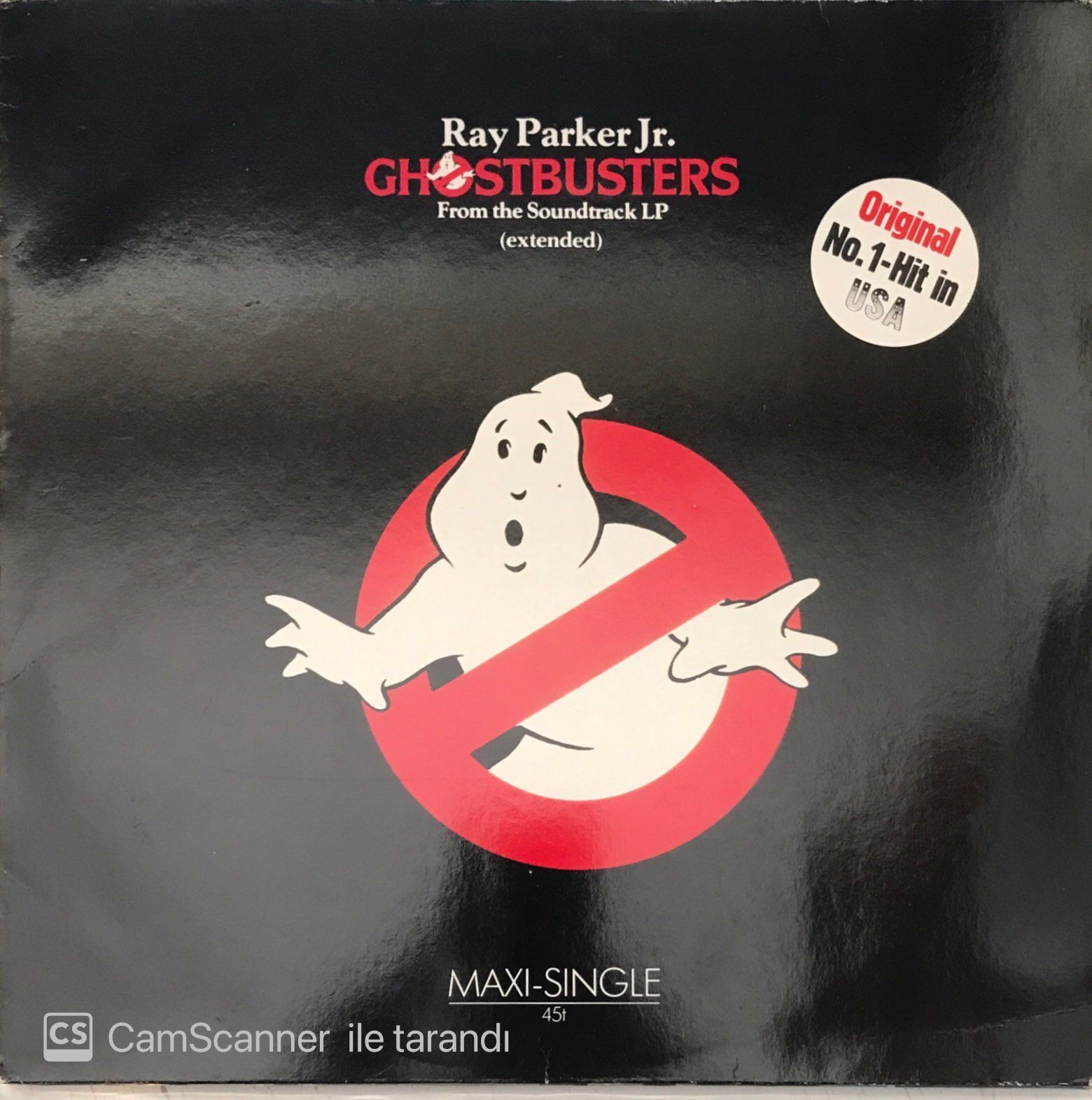 Ghostbusters - Ray Parker Jr .  (From The Soundtrack ) MAXI