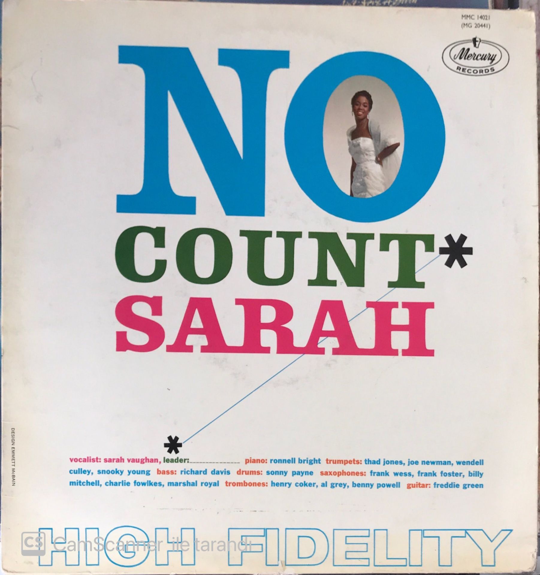 Sarah Vaughan - No Count Sarah LP