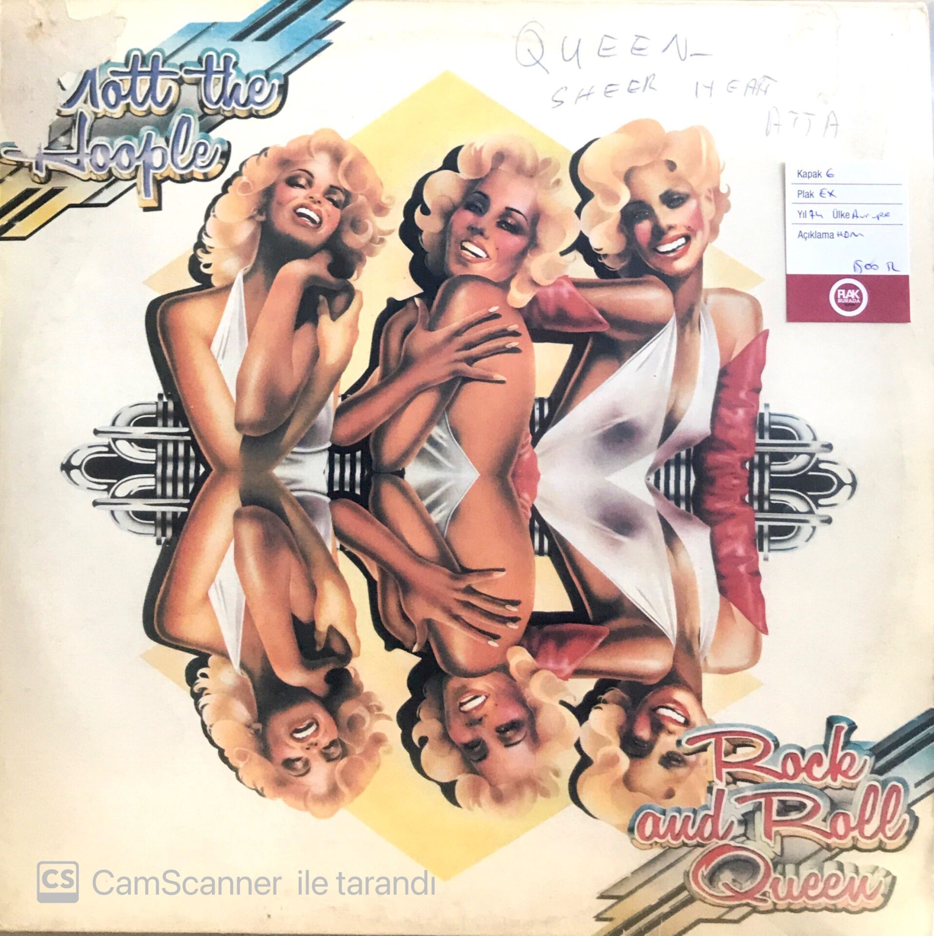 Mott The Hoople / Rock And Roll Queen LP