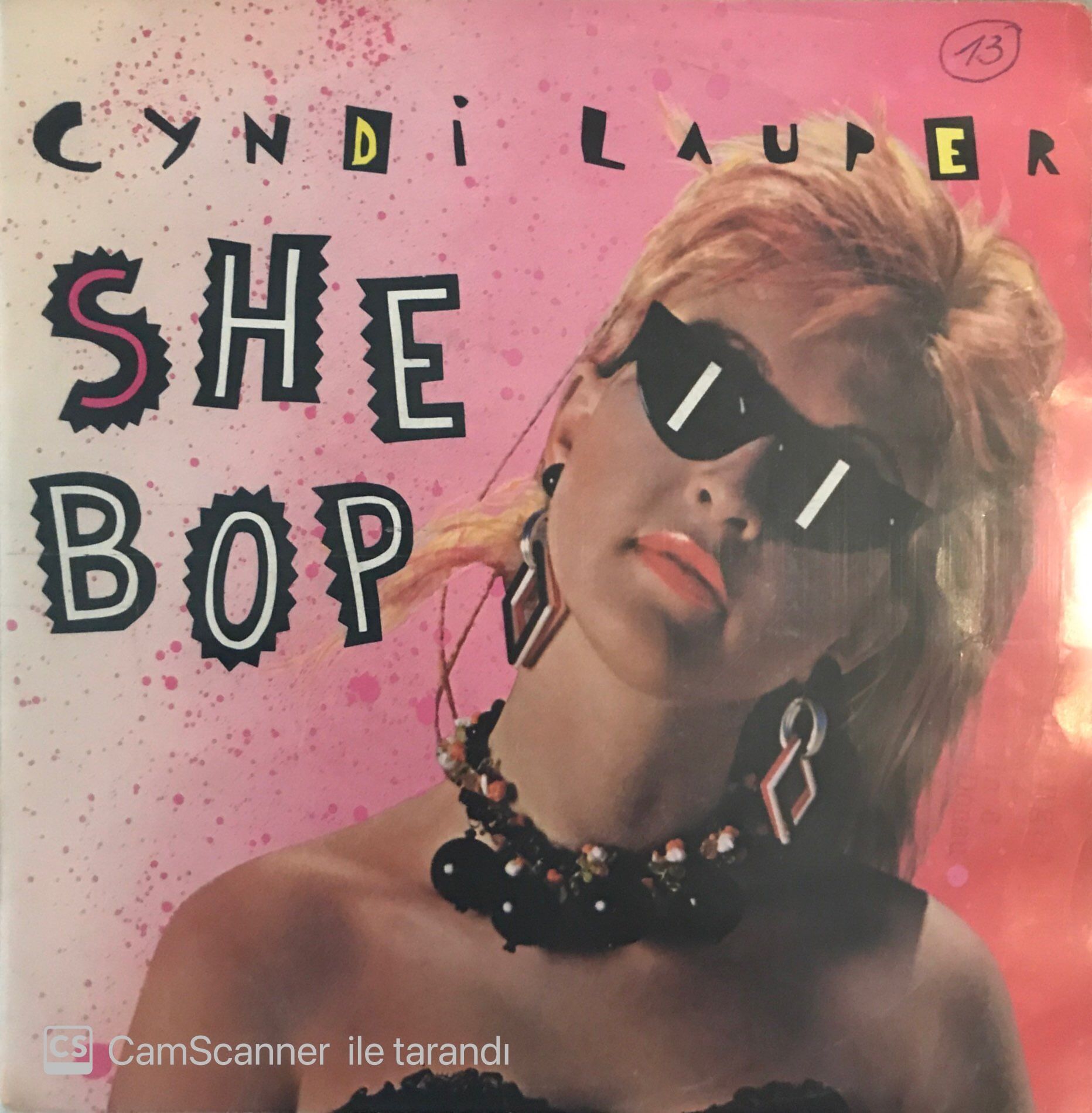 Cyndi Lauper She Bop 45lik