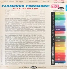 Flamenco Fenomeno Juan Serrano LP