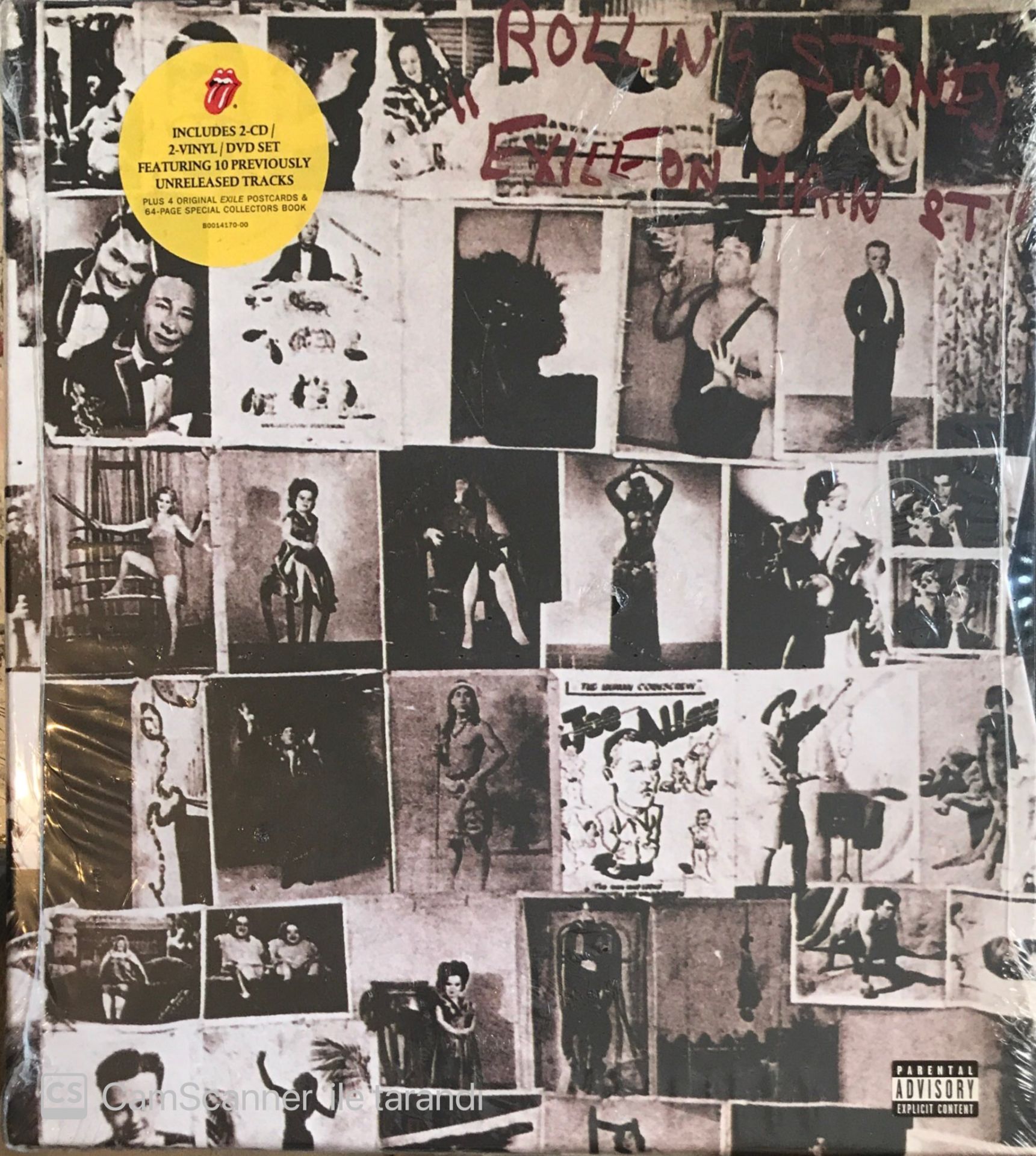 The Rolling Stones – Exile On Main St. (2 LP + 2 CD + DVD) Box Set