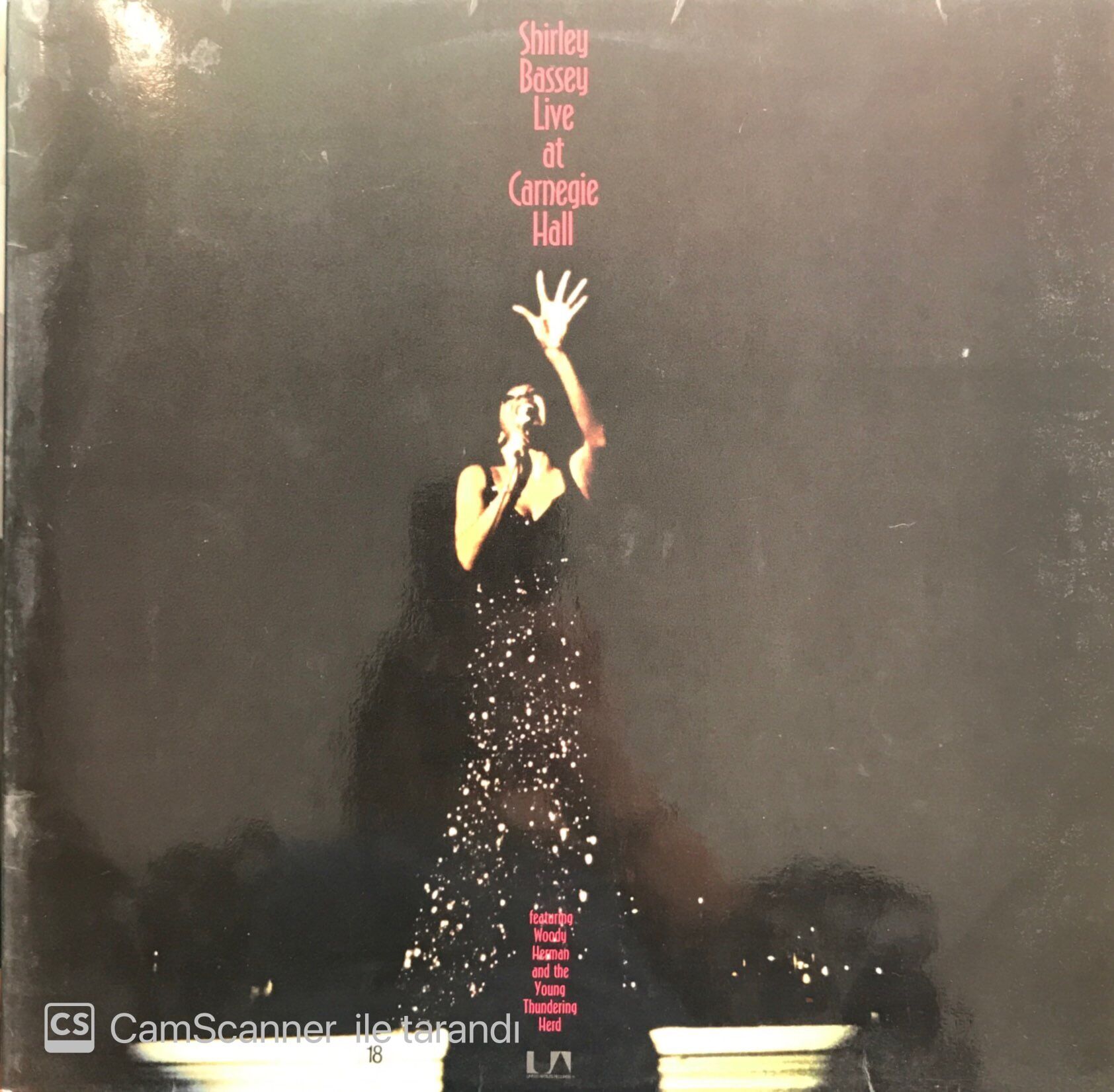 Shirley Bassey Live At Carnegie Hall Çift LP