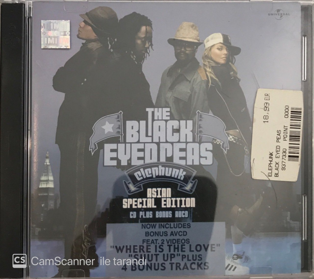 The Black Eyedreas Elephunk CD