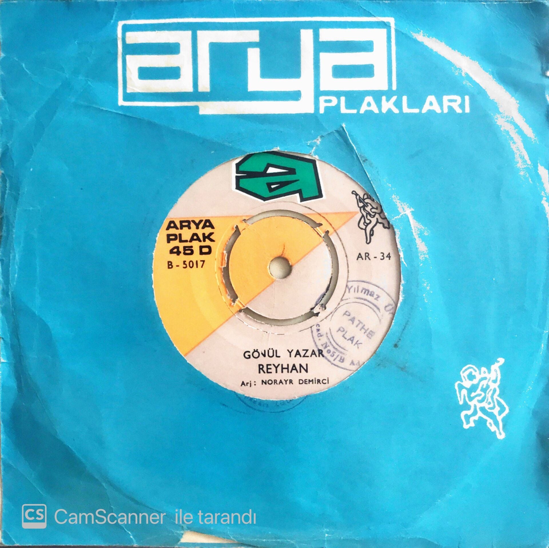 Gönül Yazar - Reyhan - 45'lik