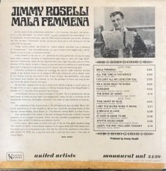 Jimmy Roselli Mala Femmena LP