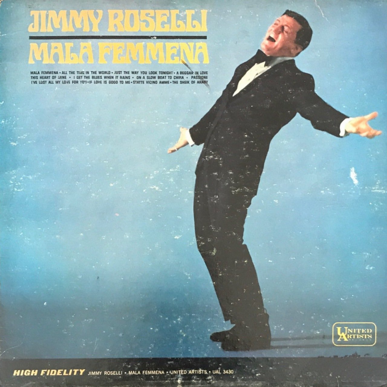 Jimmy Roselli Mala Femmena LP